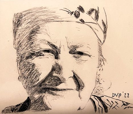 2022, Pencil, Charcoal