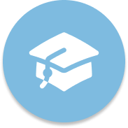 Graduation cap icon, explore David's teaching and medical awards.